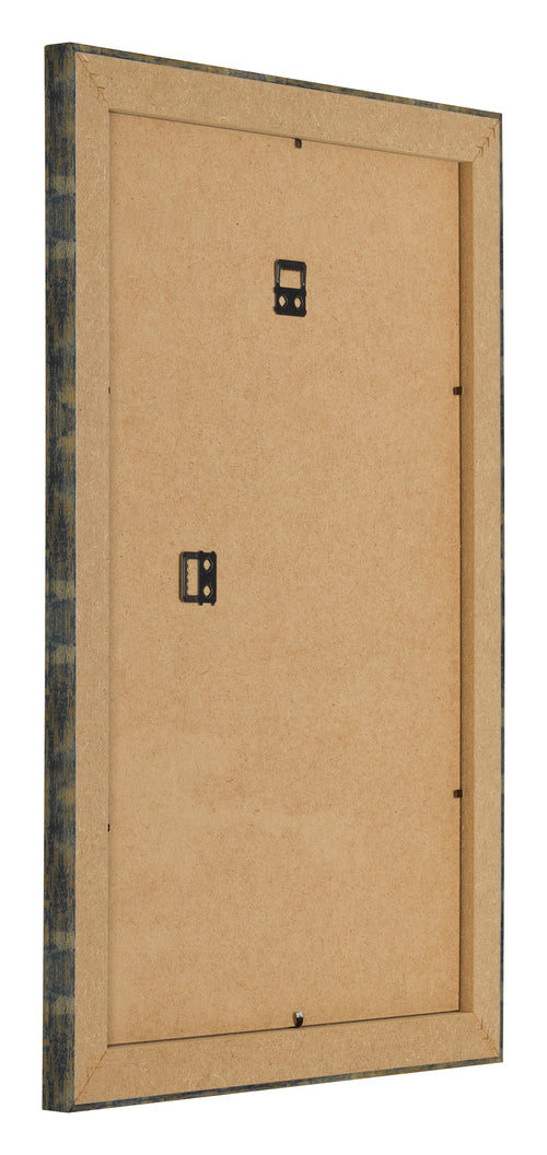 Cornice 61x91 5cm Blu Oro Fondente MDF Pisa Retro Obliquo | Yourdecoration.it