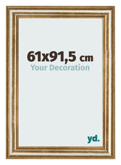 Cornice 61x91 5cm Oro Antico MDF Lazio Davanti Dimensione | Yourdecoration.it