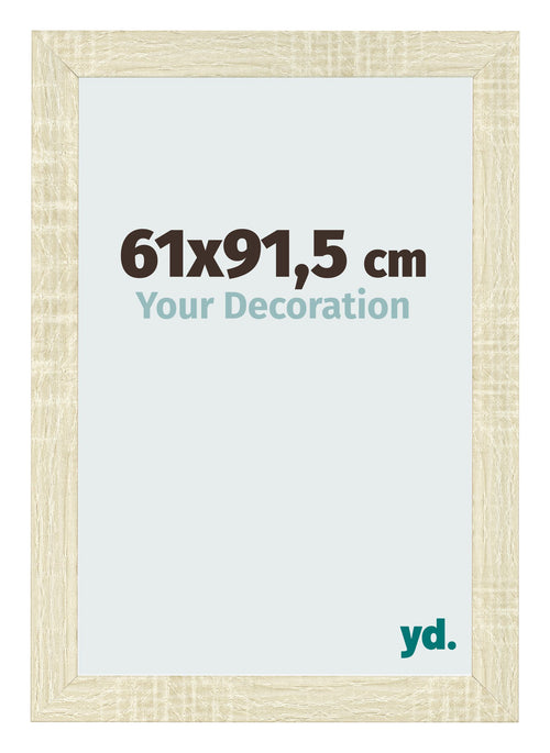 Cornice 61x91 5cm Rovere MDF Pisa Davanti Dimensione | Yourdecoration.it
