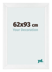 Cornice 62x93cm Bianco Vintage MDF Pisa Davanti Dimensione | Yourdecoration.it