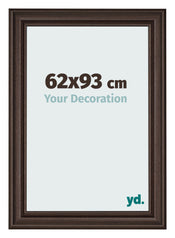 Cornice 62x93cm Quercia Scura MDF Lazio Davanti Dimensione | Yourdecoration.it