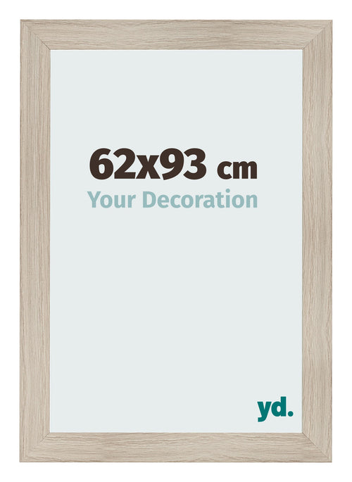 Cornice 62x93cm Rovere Rustico MDF Pisa Davanti Dimensione | Yourdecoration.it