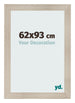 Cornice 62x93cm Rovere Rustico MDF Pisa Davanti Dimensione | Yourdecoration.it