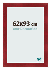 Cornice 62x93cm Vino Rosso Spazzato MDF Pisa Davanti Dimensione | Yourdecoration.it