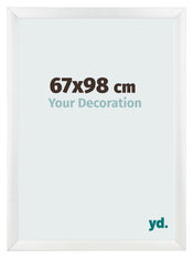 Cornice 67x98cm Bianco Vintage MDF Pisa Davanti Dimensione | Yourdecoration.it