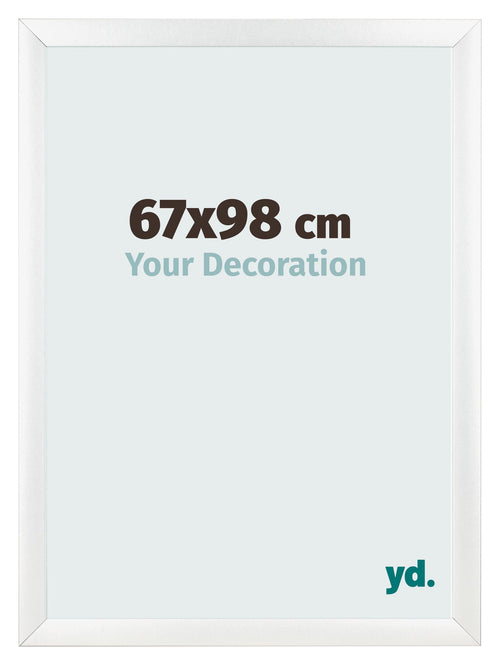 Cornice 67x98cm Bianco Vintage MDF Pisa Davanti Dimensione | Yourdecoration.it