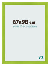 Cornice 67x98cm Verde MDF Pisa Davanti Dimensione | Yourdecoration.it