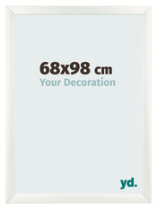 Cornice 68x98cm Bianco Vintage MDF Pisa Davanti Dimensione | Yourdecoration.it