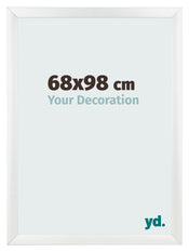 Cornice 68x98cm Bianco Vintage MDF Pisa Davanti Dimensione | Yourdecoration.it