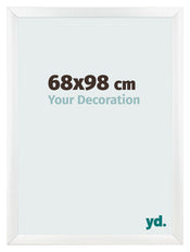 Cornice 68x98cm Bianco Vintage MDF Pisa Davanti Dimensione | Yourdecoration.it