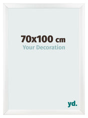 Cornice 70x100cm Bianco Vintage MDF Pisa Davanti Dimensione | Yourdecoration.it