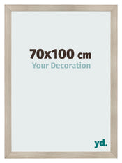 Cornice 70x100cm Rovere Rustico MDF Pisa Davanti Dimensione | Yourdecoration.it