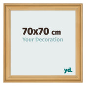 Cornice 70x70cm Veta De Pino MDF Lazio Davanti Dimensione | Yourdecoration.it