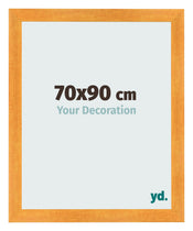 Cornice 70x90cm Arancione MDF Pisa Davanti Dimensione | Yourdecoration.it