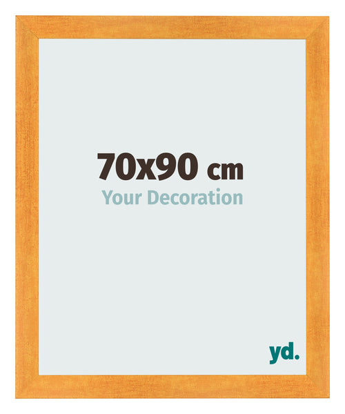 Cornice 70x90cm Arancione MDF Pisa Davanti Dimensione | Yourdecoration.it