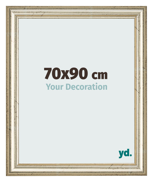 Cornice 70x90cm Lucentezza Metallica MDF Lazio Davanti Dimensione | Yourdecoration.it