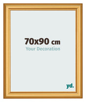 Cornice 70x90cm Oro Opaco MDF Lazio Davanti Dimensione | Yourdecoration.it