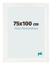 Cornice 75x100cm Bianco Vintage MDF Pisa Davanti Dimensione | Yourdecoration.it