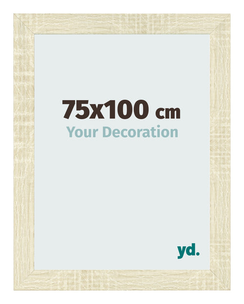 Cornice 75x100cm Rovere MDF Pisa Davanti Dimensione | Yourdecoration.it