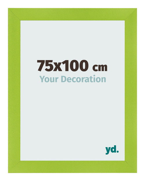 Cornice 75x100cm Verde MDF Pisa Davanti Dimensione | Yourdecoration.it