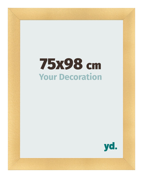 Cornice 75x98cm Oro Vintage MDF Pisa Davanti Dimensione | Yourdecoration.it