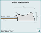 Lazio Dettaglio Sezione Disegno | Yourdecoration.it