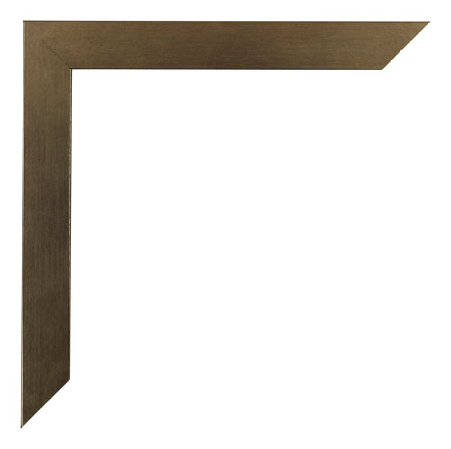 Mura MDF Cornice 35x35cm Bronzo Decorativo Dettaglio Angolo | Yourdecoration.it