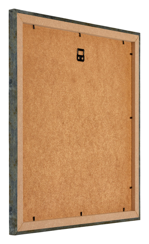 Mura MDF Cornice 40x40cm Blu Oro Fondente Retro Obliquo | Yourdecoration.it