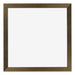 Mura MDF Cornice 45x45cm Bronzo Decorativo Davanti | Yourdecoration.it