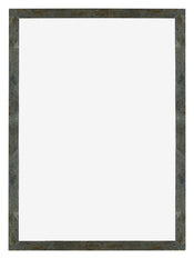 Mura MDF Cornice 70x100cm Blu Oro Fondente Davanti | Yourdecoration.it