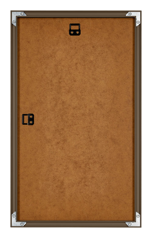 New York Alluminio Cornice 30x50cm Struttura Noce Retro | Yourdecoration.it