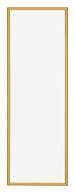 New York Alluminio Cornice 33x98cm Oro Lucido Davanti | Yourdecoration.it
