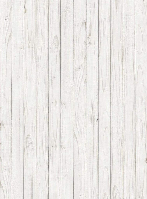 5414 4 Wizard_Genius White Wooden Wall Carta Da Parati In Tessuto Non Tessuto 192X260cm 4 Strisce | Yourdecoration.it
