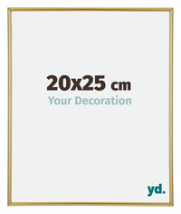 Annecy Plastica Cornice 20x25cm Oro Davanti Dimensione | Yourdecoration.it