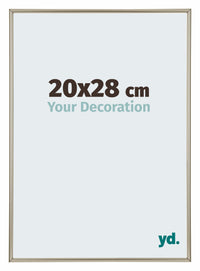 Annecy Plastica Cornice 20x28cm Champagne Davanti Dimensione | Yourdecoration.it
