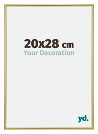 Annecy Plastica Cornice 20x28cm Oro Davanti Dimensione | Yourdecoration.it