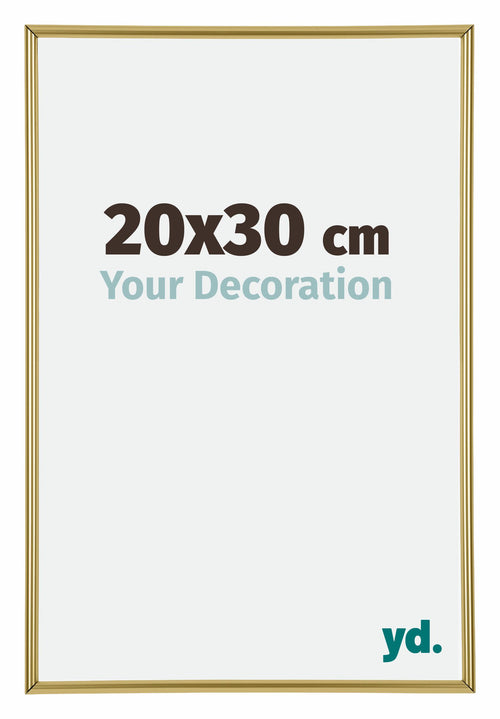 Annecy Plastica Cornice 20x30cm Oro Davanti Dimensione | Yourdecoration.it