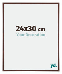 Annecy Plastica Cornice 24x30cm Marrone Davanti Dimensione | Yourdecoration.it