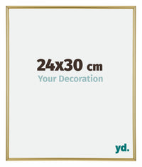 Annecy Plastica Cornice 24x30cm Oro Davanti Dimensione | Yourdecoration.it