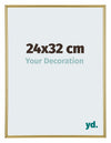 Annecy Plastica Cornice 24x32cm Oro Davanti Dimensione | Yourdecoration.it