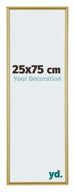 Annecy Plastica Cornice 25x75cm Oro Davanti Dimensione | Yourdecoration.it