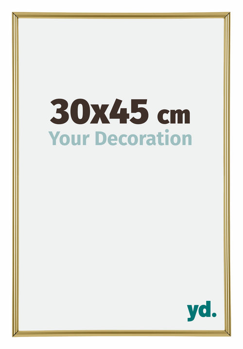 Annecy Plastica Cornice 30x45cm Oro Davanti Dimensione | Yourdecoration.it