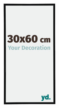 Annecy Plastica Cornice 30x60cm Nero Lucente Dimensione | Yourdecoration.it