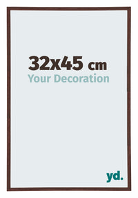 Annecy Plastica Cornice 32x45cm Marrone Davanti Dimensione | Yourdecoration.it
