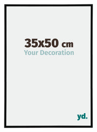 Annecy Plastica Cornice 35x50cm Nero Lucente Dimensione | Yourdecoration.it