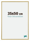 Annecy Plastica Cornice 35x50cm Oro Davanti Dimensione | Yourdecoration.it