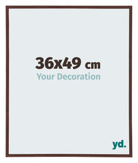Annecy Plastica Cornice 36x49cm Marrone Davanti Dimensione | Yourdecoration.it