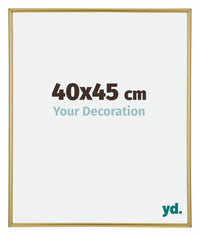 Annecy Plastica Cornice 40x45cm Oro Davanti Dimensione | Yourdecoration.it