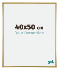 Annecy Plastica Cornice 40x50cm Oro Davanti Dimensione | Yourdecoration.it