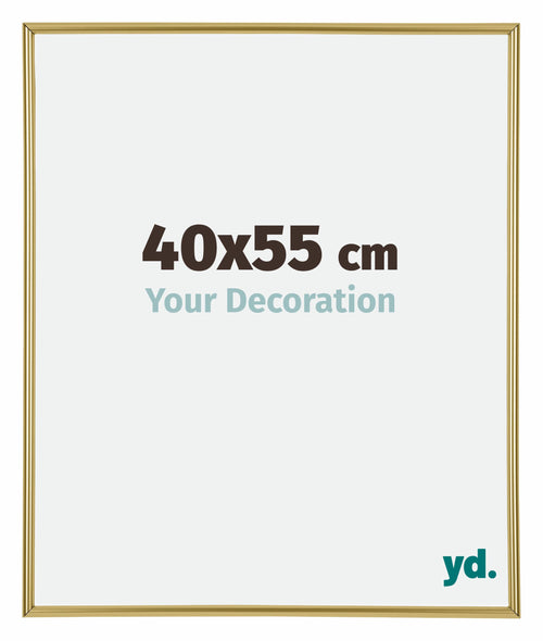 Annecy Plastica Cornice 40x55cm Oro Davanti Dimensione | Yourdecoration.it